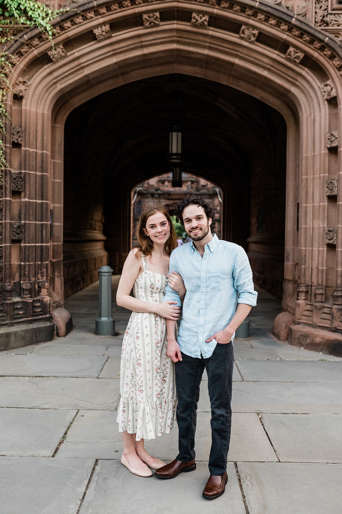 Princeton University's iconic architecture provides a captivating stage for Page and Christopher's love to shine.